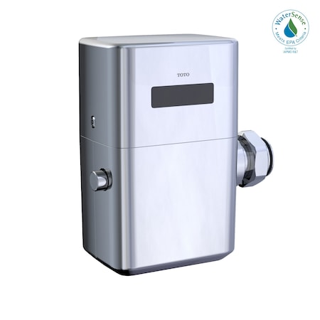 Toto ECOPOWER Touchless 1.28 GPF High-Efficiency Toilet Flush Valve, Polished Chrome Polished Chrome TET1LB#CP